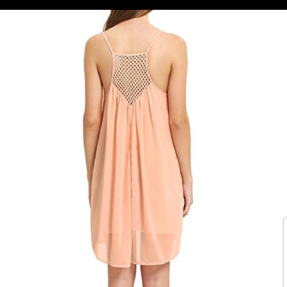 Pink chiffon dress - Picture 2 of 3